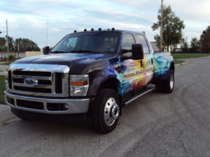 Vehicle wraps are available to customers in Arlington, TX